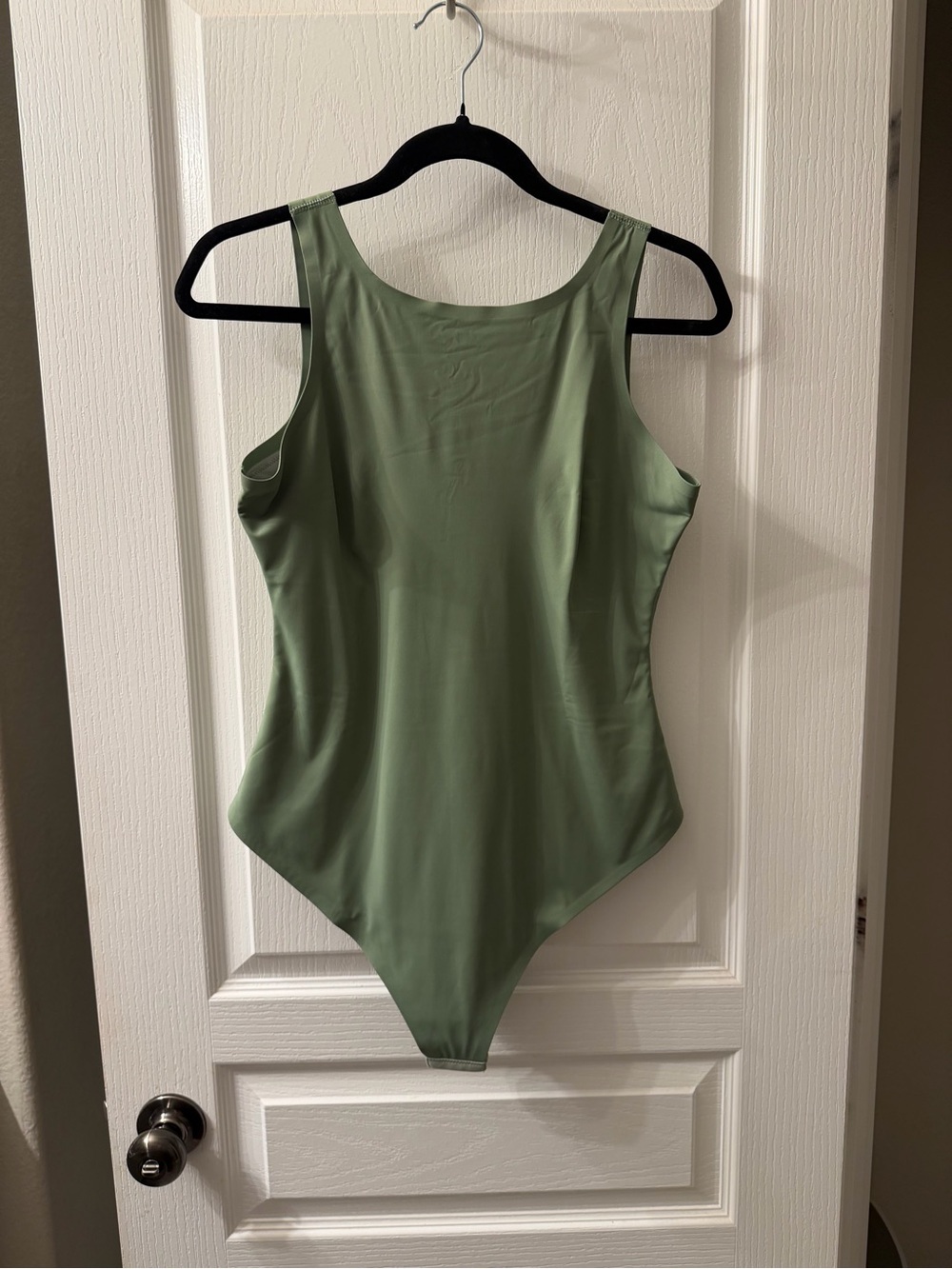 Women's Sage Green One-Piece Bodysuit